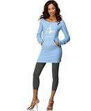 Baby Phat - Baby Phat Off-the-Shoulder Sweatshirt Dress