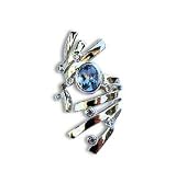 Bague en Argent 925/1000 et Zirconium - 54