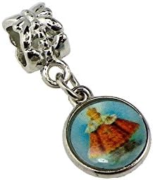 Infant Jesus of Prague Portrait Charm Cabochon Fits All Brand Charm Bracelets