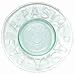 Clear Spanish Large Recycled Glass Pasta Plate 12"D Set / 2