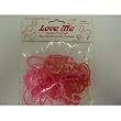 Bama Bandz Love Me Glow in the Dark Bands Rubber Bandz Band Wristband (24)