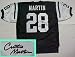 Curtis Martin New York Jets Autographed Reebok NFL Football Jersey (Green)