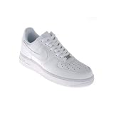 Nike Air Force 1 AF1 '07 Men's Women's All White Low top Basketball Style Casual Walking Shoes