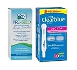 Preseed and Clearblue Easy Digital Pregnancy Test, 1 Combo