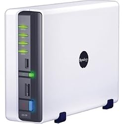 SynologyDiskStation1-Bay(Diskless)NetworkAttachedStorageDS109(White)