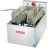 Cecilware Countertop Commercial Medium Duty Electric Deep Fryer: 120 Volts - With Legs by KegWorks