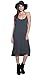 Alexander + David A+D® Womens Casual Knee Length Loose Fit T-Strap Shift Dress