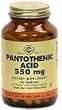 Pantothenic Acid 550 mg by Solgar - 100 Vegetarian Capules