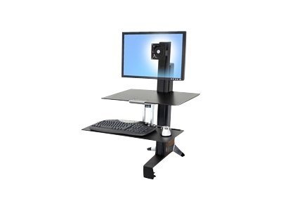 Ergotron WorkFit-S mittelgro&szlig;er Monitor HD mit Worksurface Preisvergleich