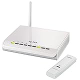 ZyXEL NBG334W 802.11g Dual-SSID Wireless Router with G202 802.11g USB 2.0 Adapter (white)