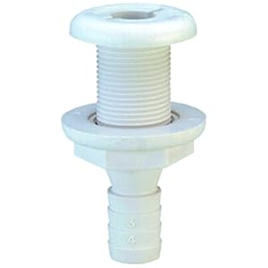 Attwood Corporation 3873-3 Straight Thru-Hull Connector by