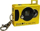 Zeikos ZE-KDC31-Y Mini Digital Keychain Camera (Yellow)