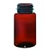 Qorpak Amber PET Packer Bottle with Neck Finish