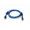 Premium 3ft (1M) Ultra-High Speed HDMI Cable - 120 Hz - Version 1.3 Category 2 - 1080p - PS3 - Blu-Ray - XBox360 - (Blue Color)