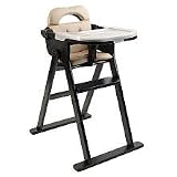 Scandinavian Child Anka Convertible High Chair in Espresso