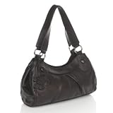 Collection- Chocolate scoop shoulder bag