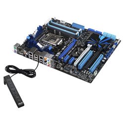 ASUS LGA1156 Intel P55 DDR3 - 2133 ATX Motherboard P7P55D Deluxe