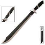 War Hunter Sawback Machete With Sheath