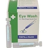 from Reliwash Eye Wash. Sterile Saline - 25 x 20ml Pods for First Aid Use