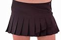 EyeCatchClothing - Roxy Box Pleat Ladies Short Skirt