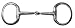 JP KORSTEEL Eggbutt Snaffle Bit