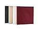 ATS Acoustic Panel 24x24x2 Inches in Wine Microsuede