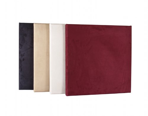 ATS Acoustic Panel 24x24x2 Inches in Wine Microsuede