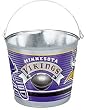 Minnesota Vikings Metal 5 Quart Pail - Football Sports Merchandise