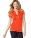 6 Degrees Short-Sleeve Double-Button Polo Shirt