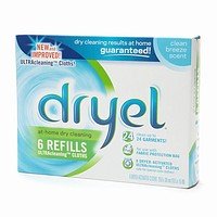 Dryel Refill Cloths, Clean Breeze 6 ea