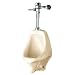 American Standard 6541.132.021 Allbrook Vitreous China 1.0 GPF Urinal, Bone