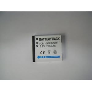 【クリックで詳細表示】Panasonic DMW-BCK7バッテリー 対応Lumix DMC-FH2.FH25.FH27.FH5： 家電・カメラ