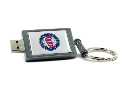 Centon Minnesota Twins DataStick Keychain 8 GB USB 2.0 Flash Drive DSK8GB-MINV2