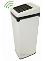 iTouchless IT14SW 53-Litre White Steel Sensor Touchless Trash Can SX