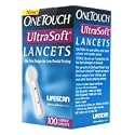 One Touch UltraSoft Lancets - 100 c box