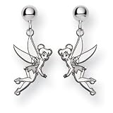 Sterling Silver Disney Tinker Bell Earrings