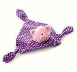 Plush Russ Berrie Kids Bright Beginnings Pig Lovey Blanket