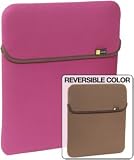 Case Logic XNS-15MAGENTA/CAPPUCCINO 15.4-inch Reversible Neoprene Laptop Shuttle (Magenta/Cappuccino)