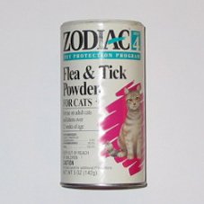 ZODIAC Step 4 Flea & Tick Powder for Cats