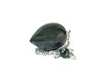 Moss Agate Semi-Precious Teardrop Gemstone Pendulum, Metaphysical Dowsing Tool