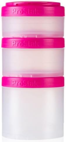 Blender Bottle ProStak 22 oz. Expansion Pak-Color-Clear/Pink
