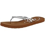 Amazon.com: Roxy Women's Coastal Flip Flop,White,11 M US: Shoes