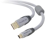 Silver Series USB 2.0 A/mini-b Cable