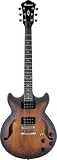 Ibanez Artcore AM Series AM73B Acoustic Electric Guitar - Tobacco Flat