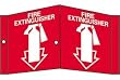 Fire Extinguisher Sign - Acrylic 8 X 14-1/2