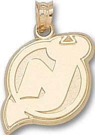 Anderson Jewelry New Jersey Devils 10K Gold Logo Pendant