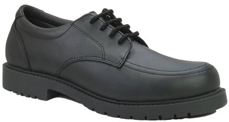 Willits Boys' Dean School Shoes,Black Leather,6.5 M
