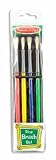 Melissa and Doug Fine Paint Brushes - (Set of 4)