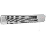 Reer Wickeltisch-Heizstrahler 230V/600W mit Abschaltautomatik nach 10 Min., schwenkbar chromfarben