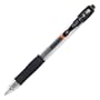Pilot G2 Retractable Gel Ink Roller Ball Pen, Extra Fine Point, Clear Barrel, Black Ink, 12-Count (31002)